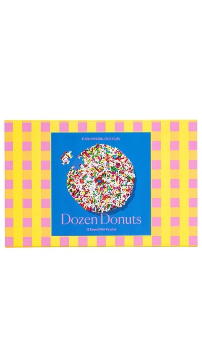 Piecework Dozen Donuts 540 Piece Puzzle In Multi