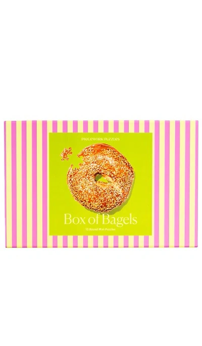 Piecework Box Of Bagels 540 Piece Puzzle In Multi