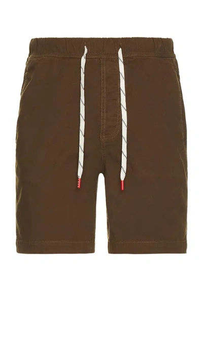 Topo Designs Dirt Shorts In 沙漠棕榈
