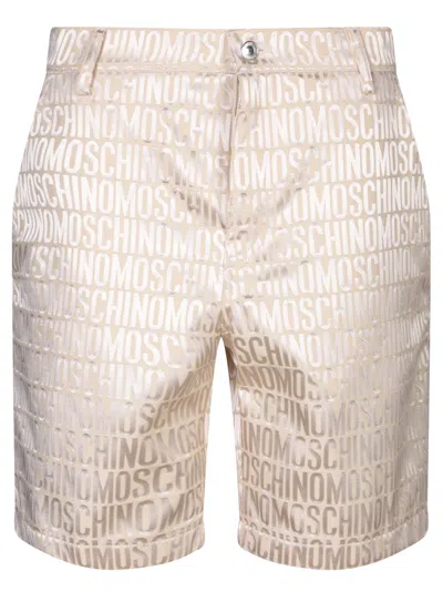 Moschino Shorts In Beige