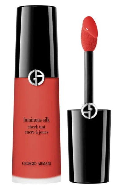 Armani Beauty Luminous Silk Cheek Tint 41 Flaming Red 0.4 oz / 12 ml