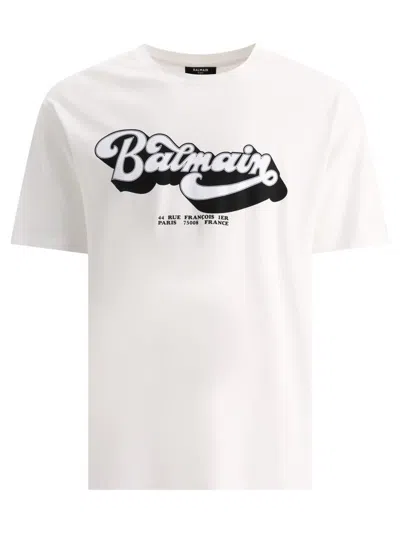 Balmain " '70s" T-shirt In White
