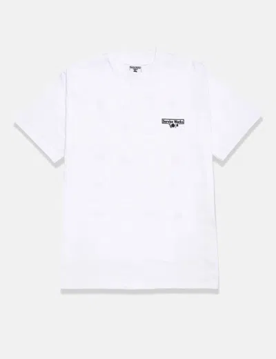 Service Works Wine Spill T-shirt In White