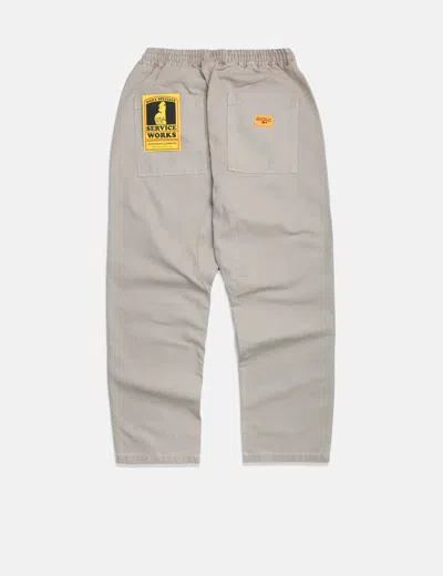 Service Works Classic Canvas Chef Pant In Beige
