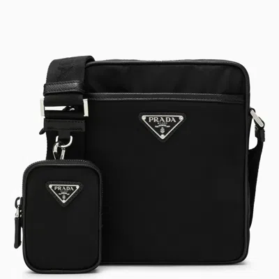 Prada Black Re-nylon Cross-body Bag