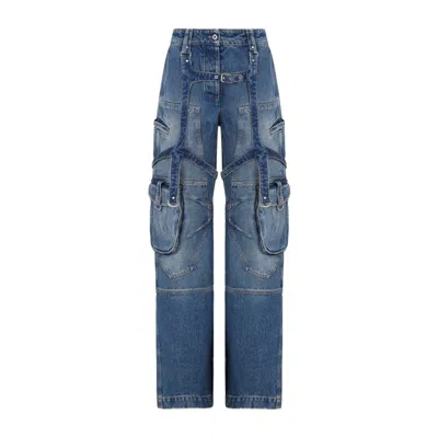 Off-white Cargo Over Trousers Blue
