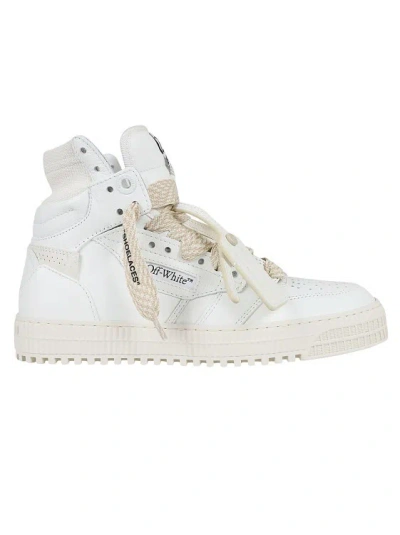 Off-white 3.0 Off Court Calf Leather Sneaker In White