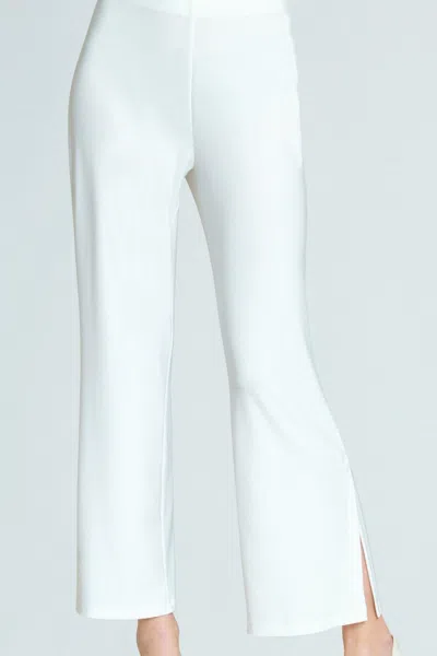 Clara Sunwoo Ankle Pants In White