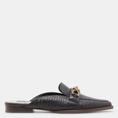 Dolce Vita Sidon Flats Noir Embossed Leather In Multi
