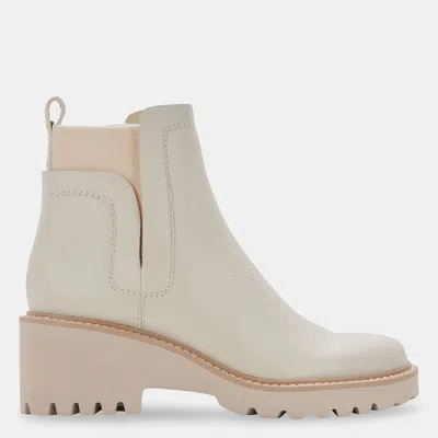 Dolce Vita Huey H2o Boots Off White Leather In Multi