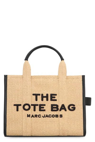 Marc Jacobs The Woven Medium Tote Bag In Beige
