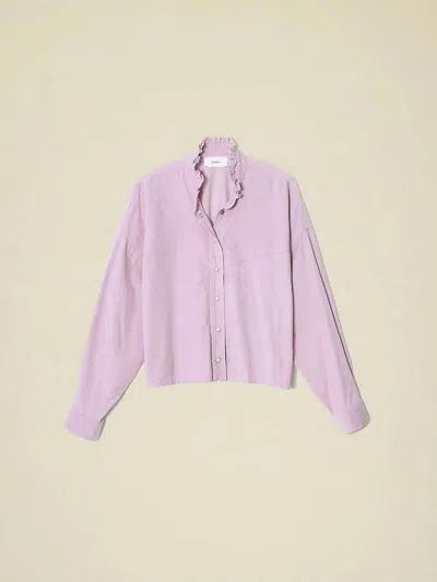 Xirena Hayes Shirt In Soft Lilac In Purple