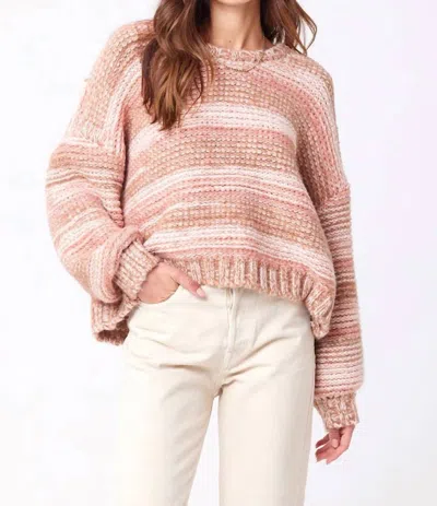 Saltwater Luxe Kalvin Sweater In Champagne In White