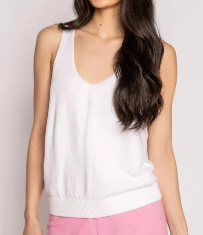 Pj Salvage Slounge Tank Top In White