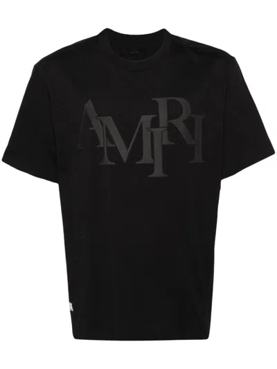 Amiri T-shirts And Polos Black