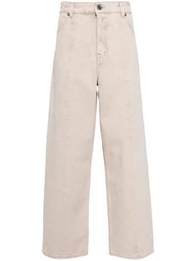 Our Legacy High-rise Straight-leg Jeans In Beige