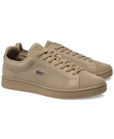 Lacoste Men's Carnaby Piqué Sneakers - 10.5 In Brown