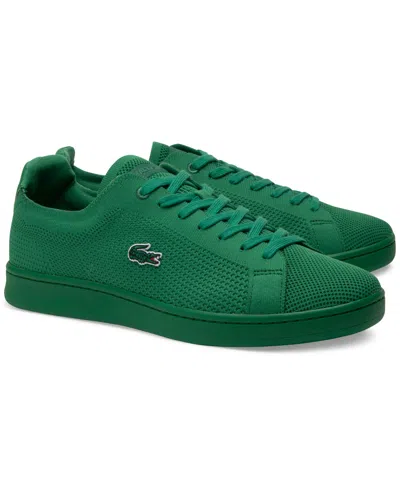 Lacoste Men's Carnaby Piqué Sneakers - 7.5 In Green