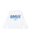 Gaelle Paris Babies' Gaëlle Paris Toddler Girl T-shirt White Size 6 Cotton, Elastane