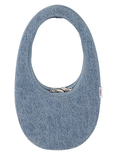 Coperni Bags.. In Washed Blue