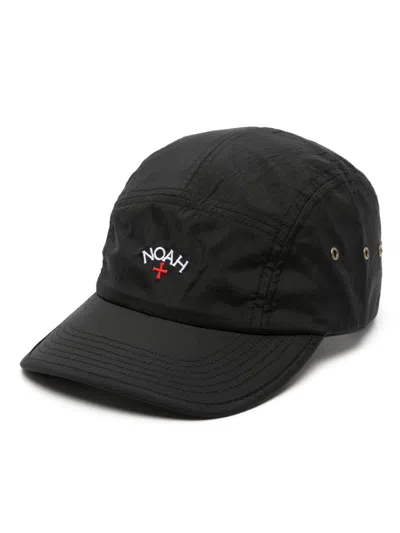 Noah Ny Hemingway Logo-embroidered Cap In Black