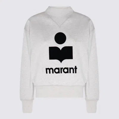 Isabel Marant Étoile Ecru Cotton Sweatshirt In Beige