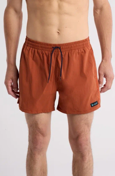 Cotopaxi Brinco Stretch Hiking Shorts In Red
