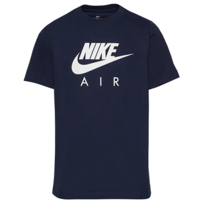 Nike Kids' Boys  Air T-shirt In Blue/white