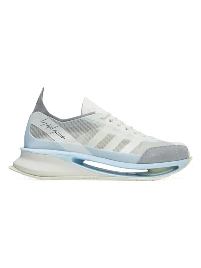 Y-3 Sneakers In White Ice Blue