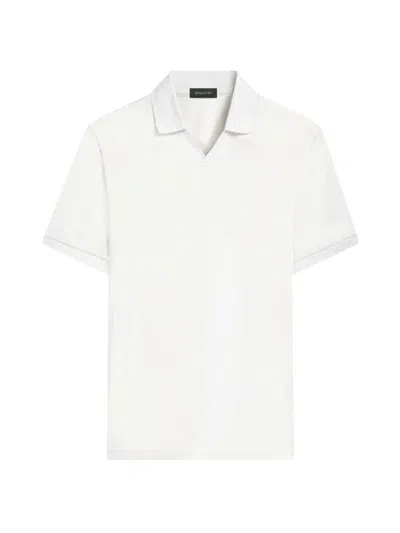 Bugatchi Men's Jersey Polo Shirt In Chalk