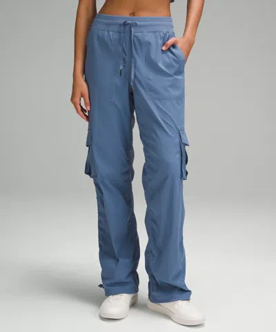 Lululemon Dance Studio Relaxed-fit Mid-rise Cargo Pants In Blue