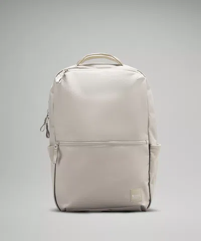 Lululemon Double-zip Backpack 22l In Neutral