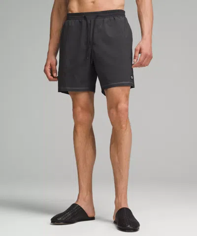Lululemon Hybrid Pool Shorts 7" Linerless In Black