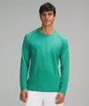 Lululemon Metal Vent Tech Long-sleeve Shirt In Green