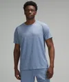 Lululemon Metal Vent Tech Short-sleeve Shirt In Blue