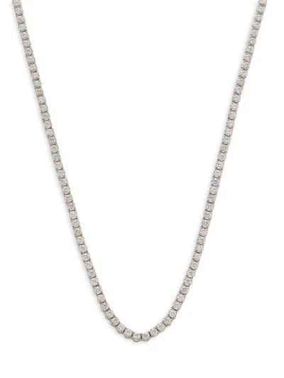 Saks Fifth Avenue Women's 14k White Gold & 4.05 Tcw Diamond Necklace