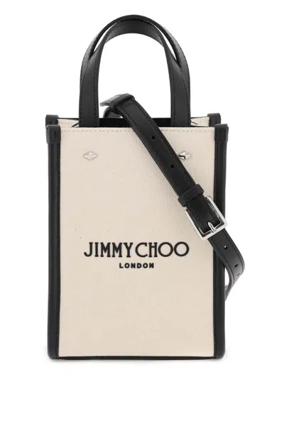 Jimmy Choo Leather Mini Bag In Nero