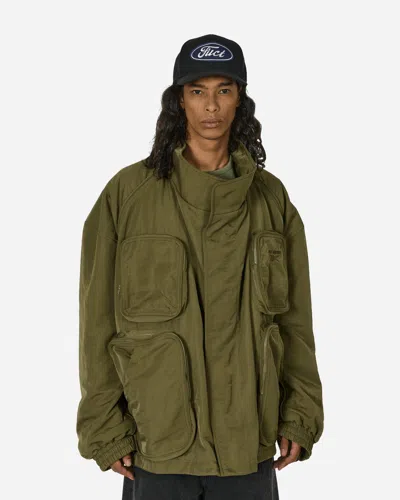 Reebok Hed Mayner Parka Jacket Army In Green