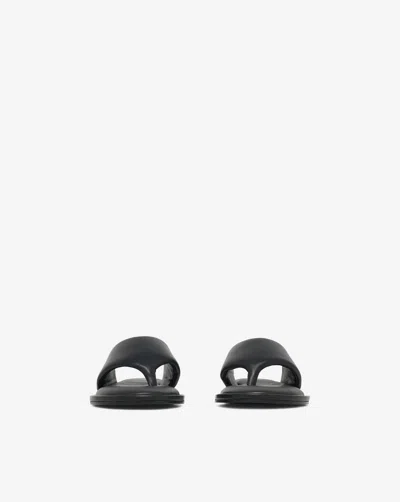 Iro Frutti Leather Flip-flops In Black