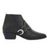 CLAUDIE PIERLOT Aride leather ankle boots