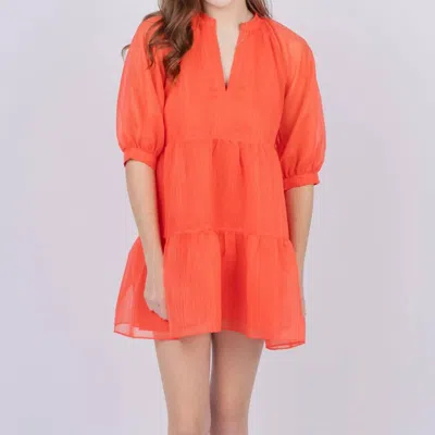 Amanda Uprichard Diego Dress In Reiss In Orange