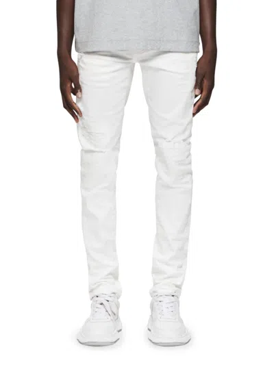 Purple Brand P001 Skinny Jeans In White