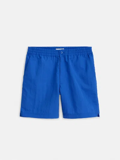 Alex Mill Irving Shorts In Washed Nylon In Blue