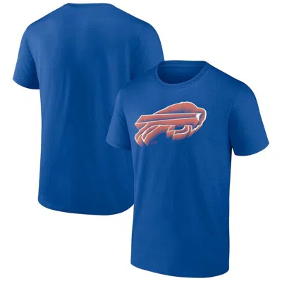 Fanatics Branded Royal Buffalo Bills Chrome Dimension T-shirt