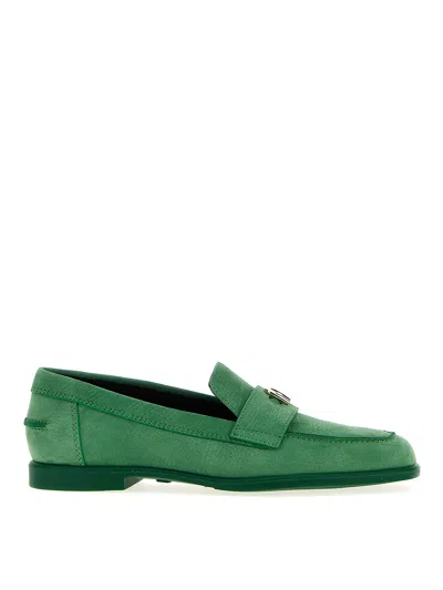 Furla 1927 Loafers In Green