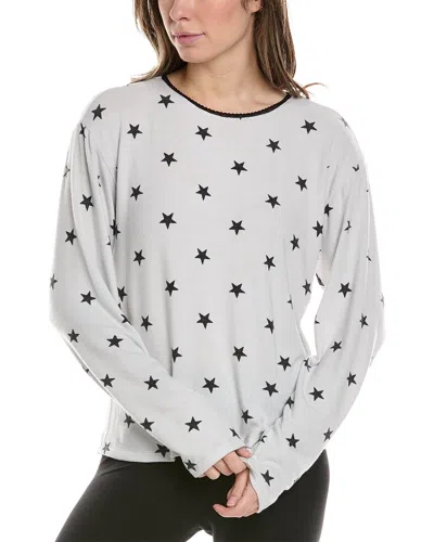 Andine Women's Seraphina Star Lace-trim T-shirt In White
