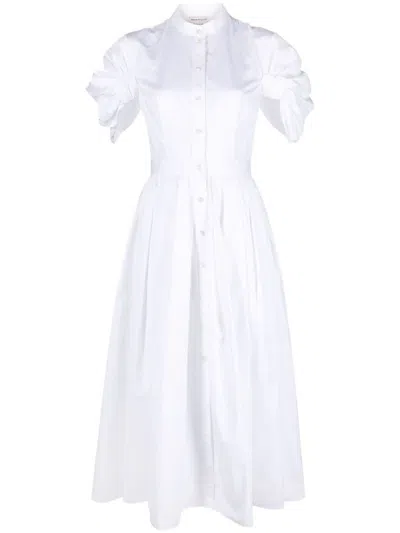 Alexander Mcqueen Dresses In White