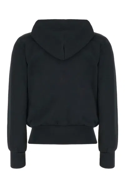 Comme Des Garçons Play Sweatshirt With Patch In Black