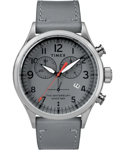 Timex Men's 42mm Quartz Watch In Grey