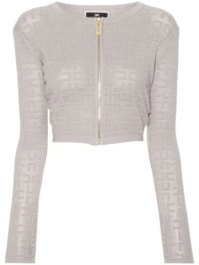 Elisabetta Franchi Jerseys & Knitwear In Gray